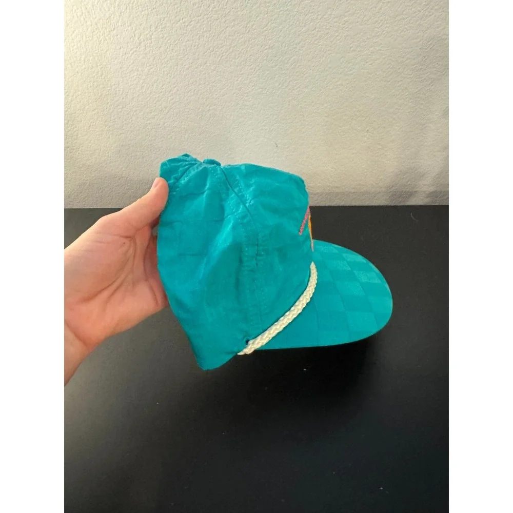 Vintage University of Nevada Baseball Cap Mens One Size Aqua Logo Strapback‎ Hat
